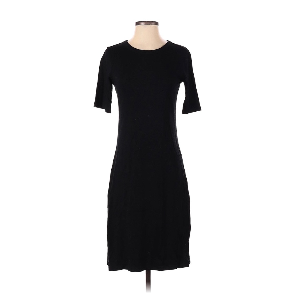 Old Navy Fitted Black Dress